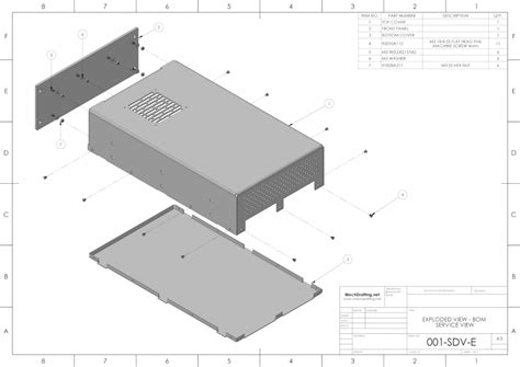 sheet metal enclosure specifications